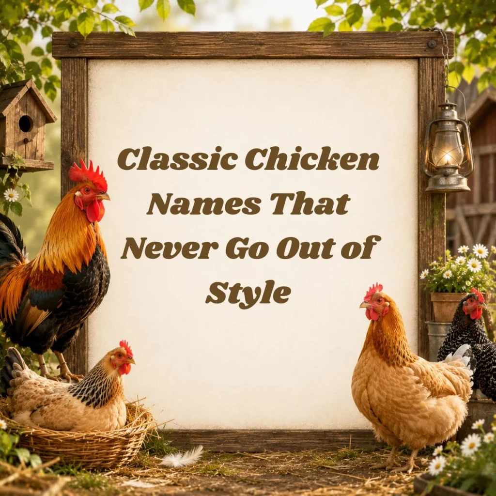 Classic Chicken Names That Never Go Out of Style