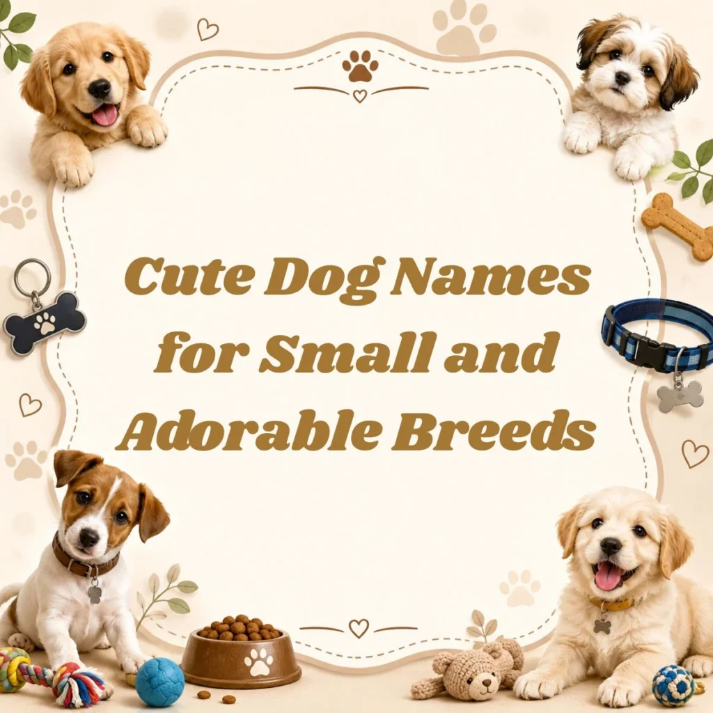 Cute Dog Names for Small and Adorable Breeds