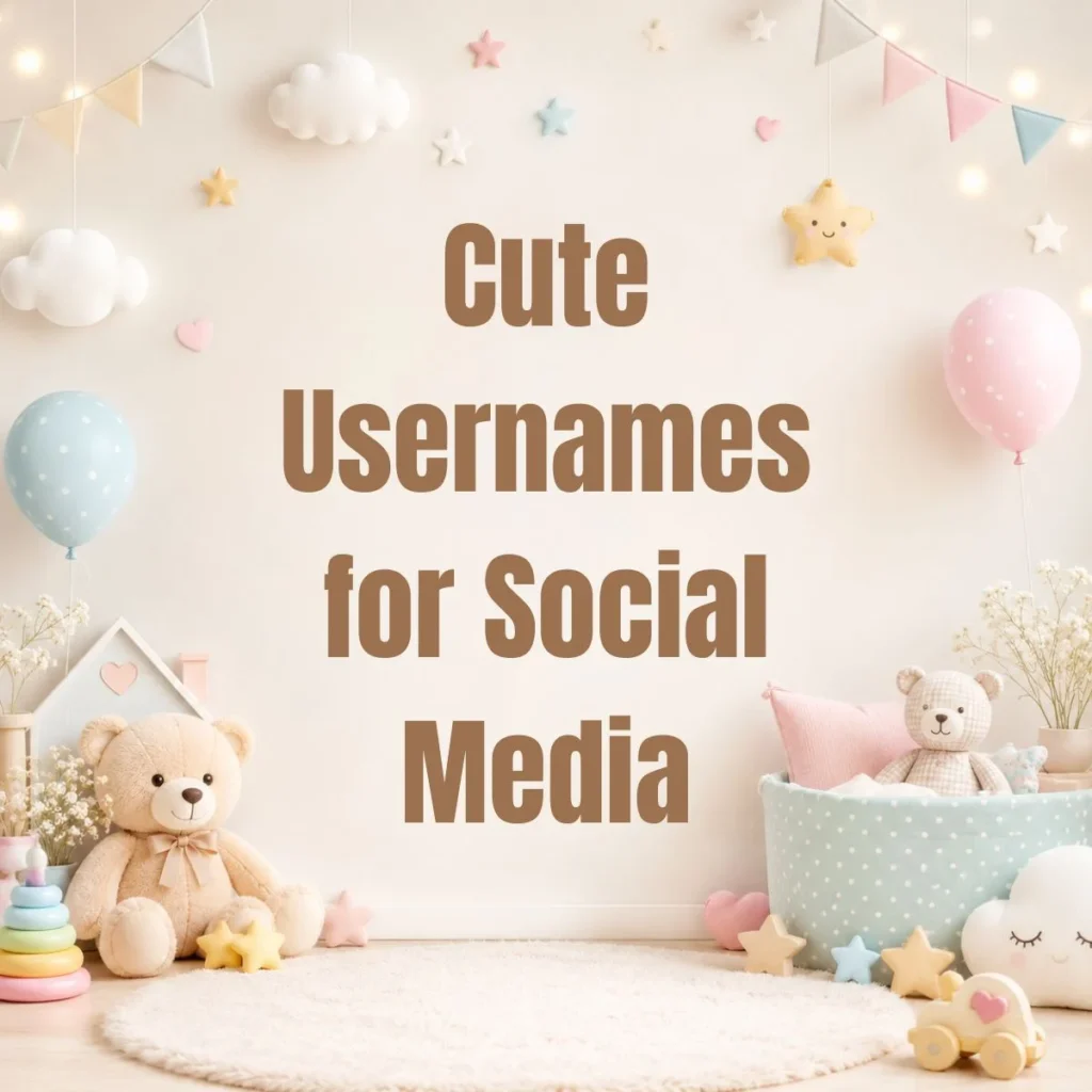 Cute Usernames for Social Media