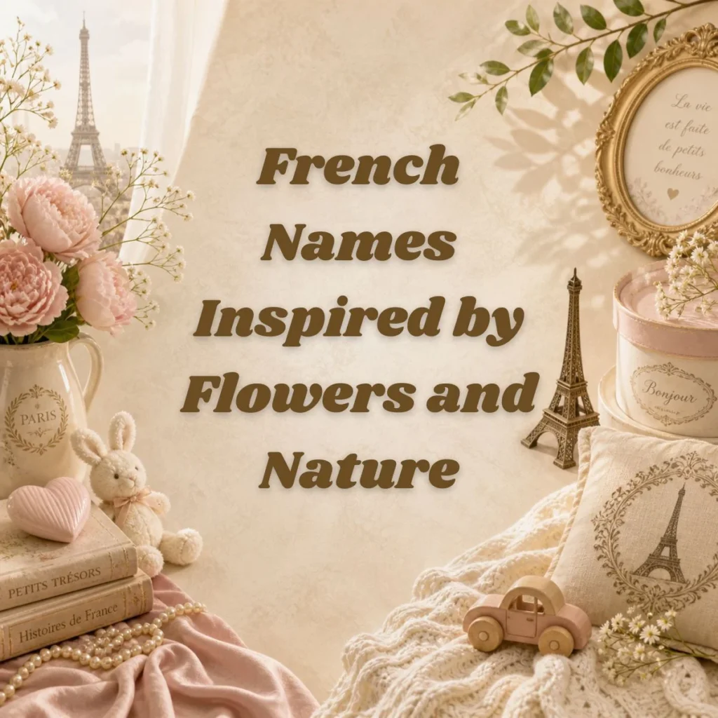 French Names Inspired by Flowers and Nature