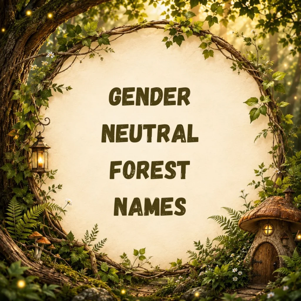 Gender Neutral Forest Names