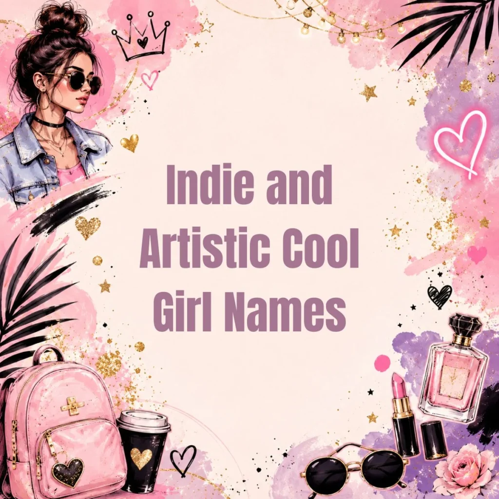 Indie and Artistic Cool Girl Names