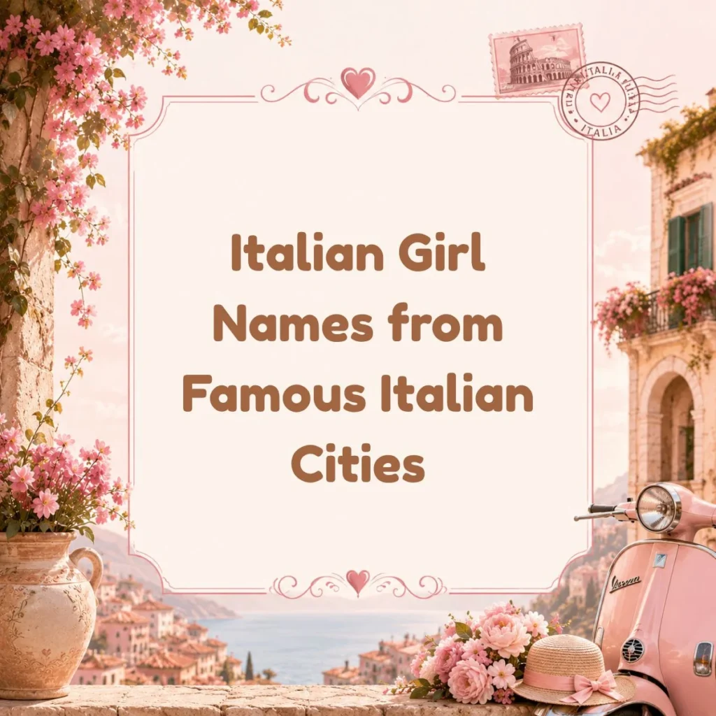 Italian Girl Names from Famous Italian Cities