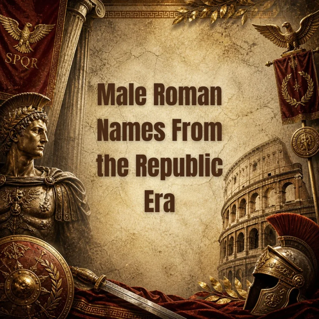 Male Roman Names From the Republic Era
