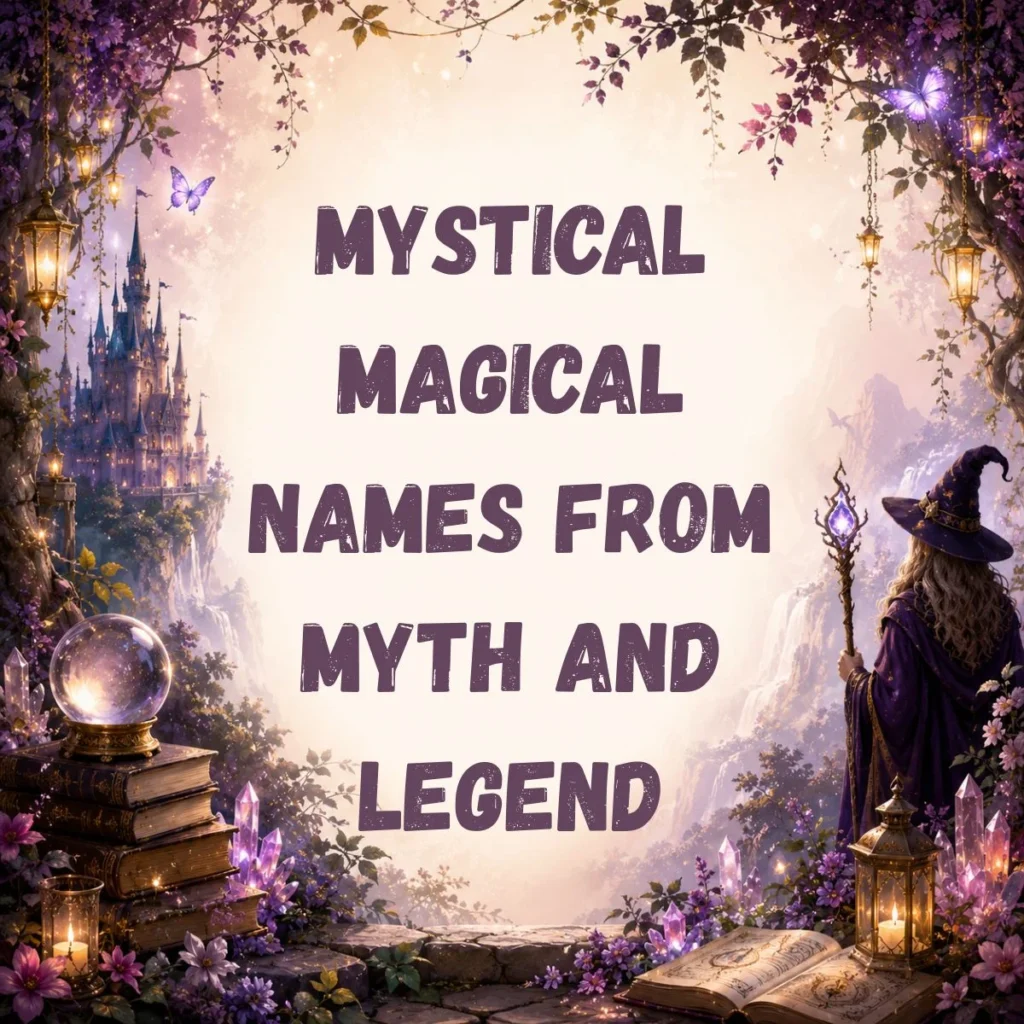 Mystical Magical Names from Myth and Legend