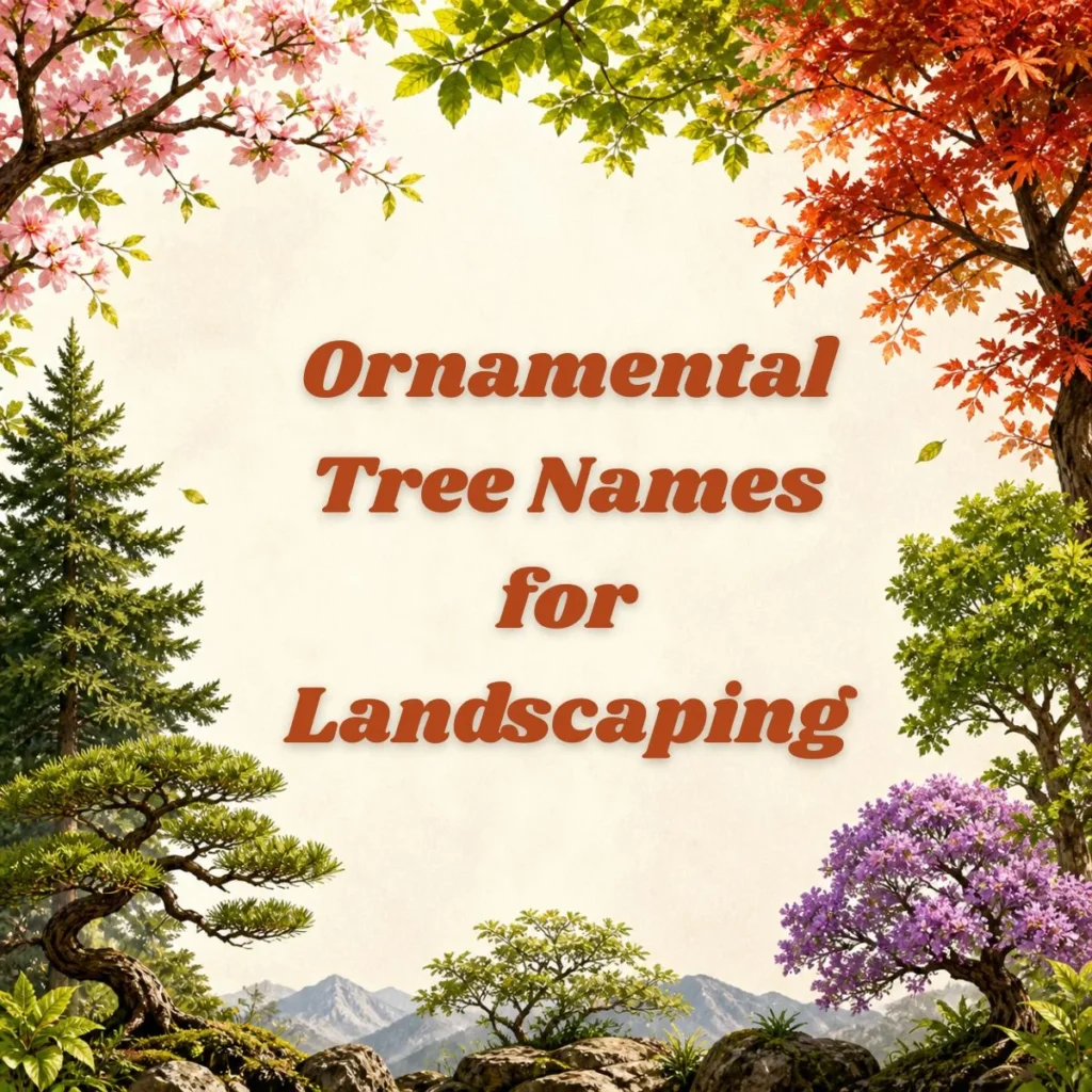 Ornamental Tree Names for Landscaping