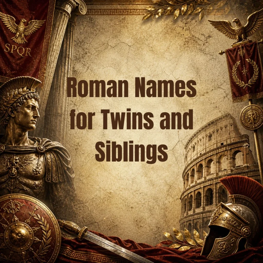 Roman Names for Twins and Siblings