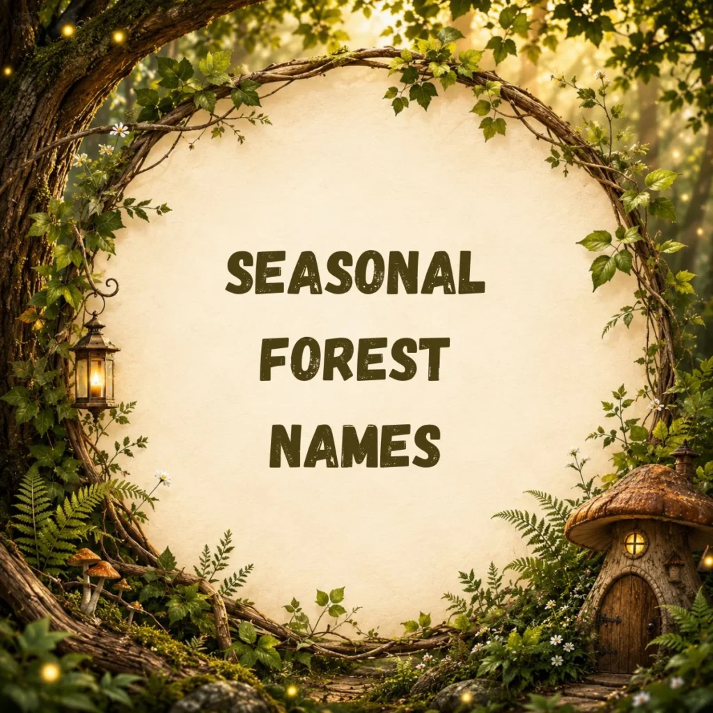 Seasonal Forest Names