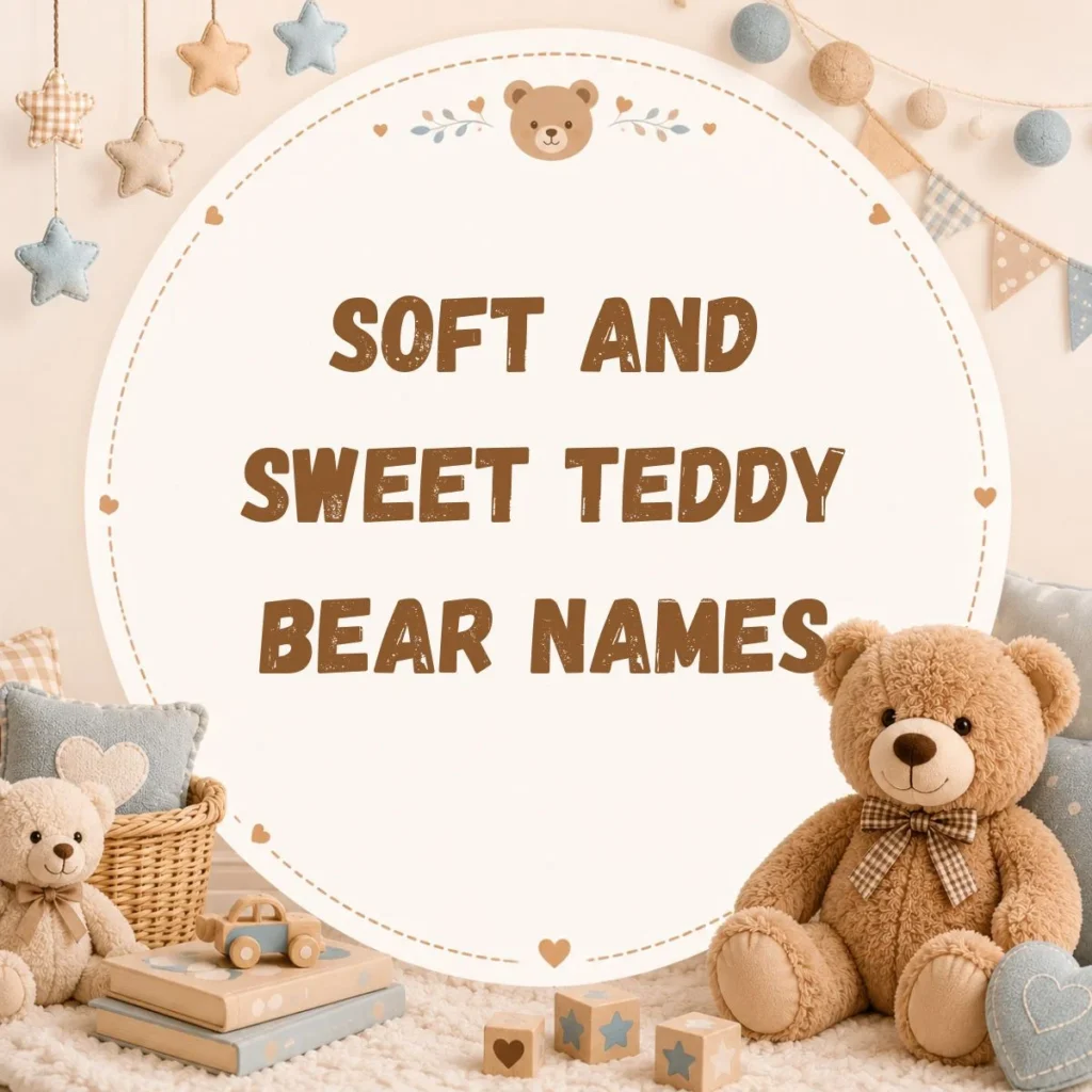 Soft and Sweet Teddy Bear Names