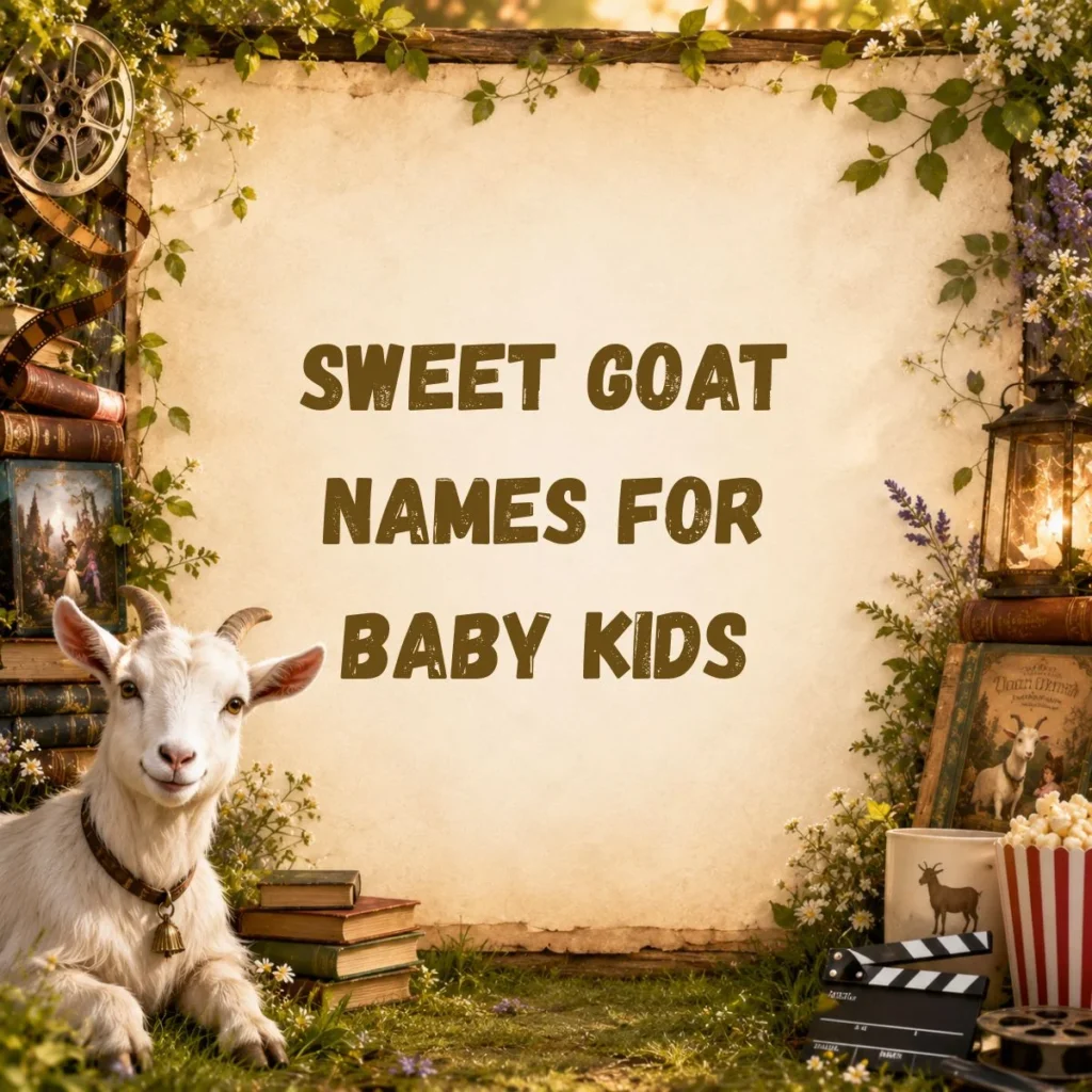 Sweet Goat Names for Baby Kids