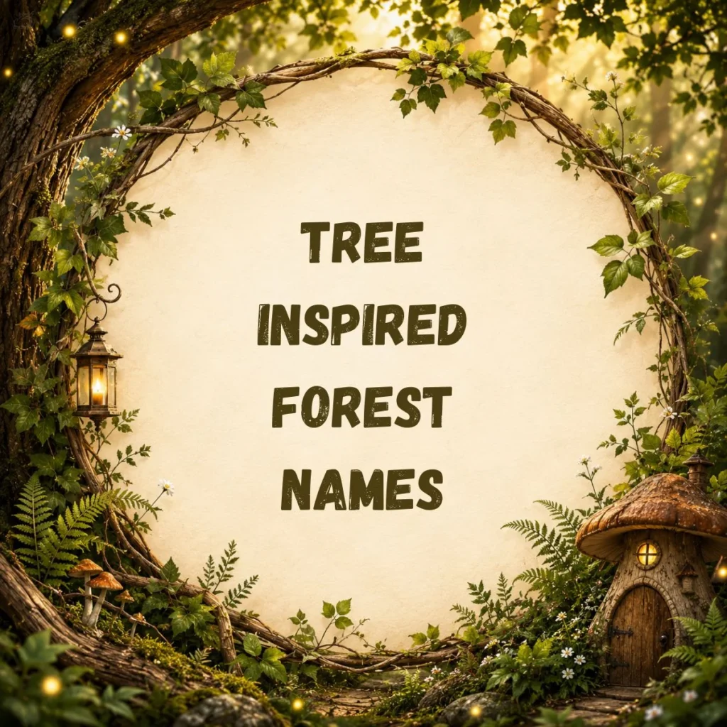 Tree Inspired Forest Names