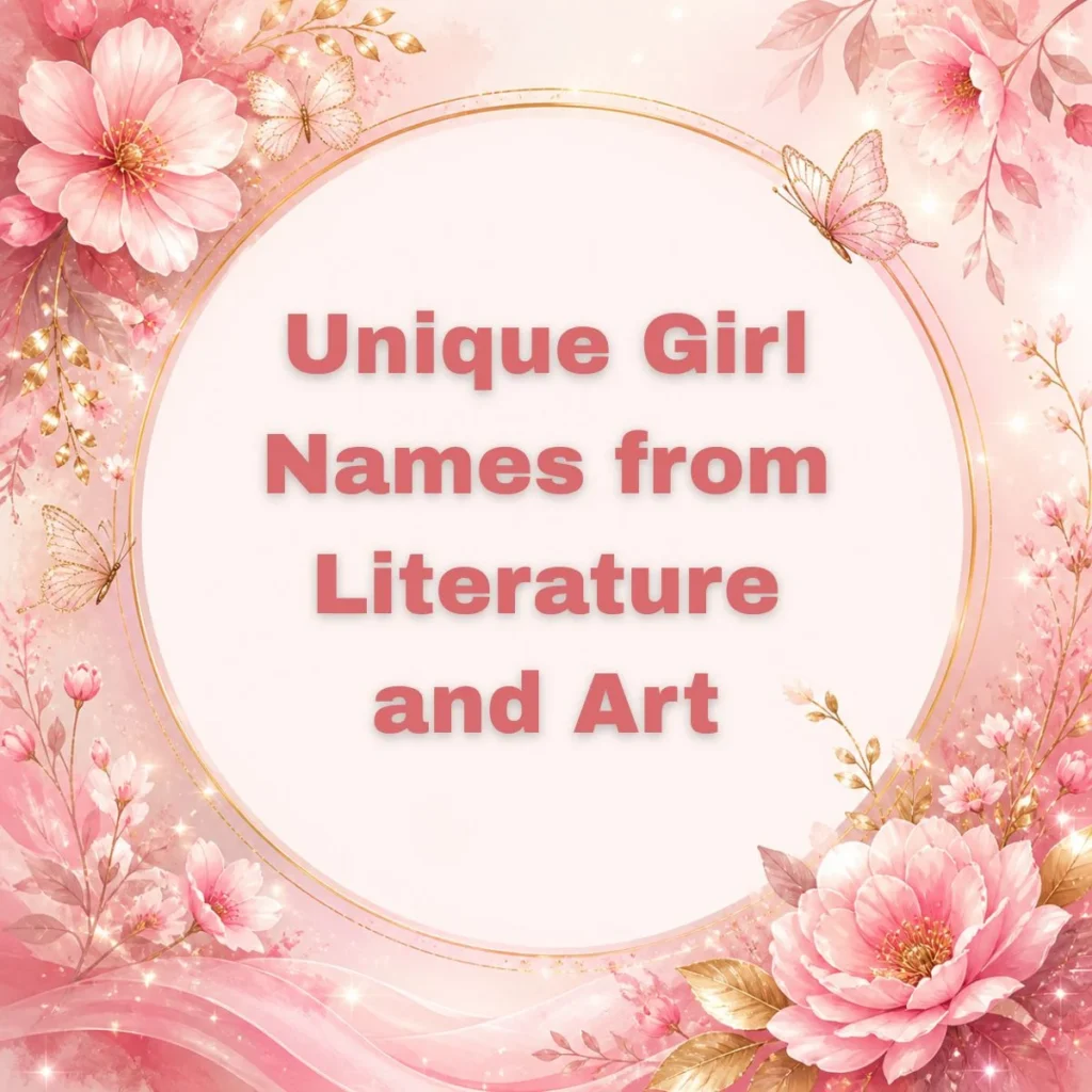 Unique Girl Names from Literature and Art