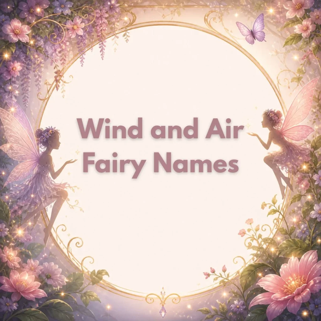 Wind and Air Fairy Names