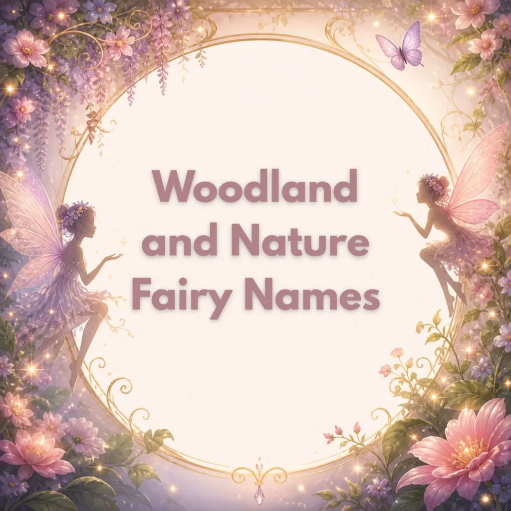 Woodland and Nature Fairy Names