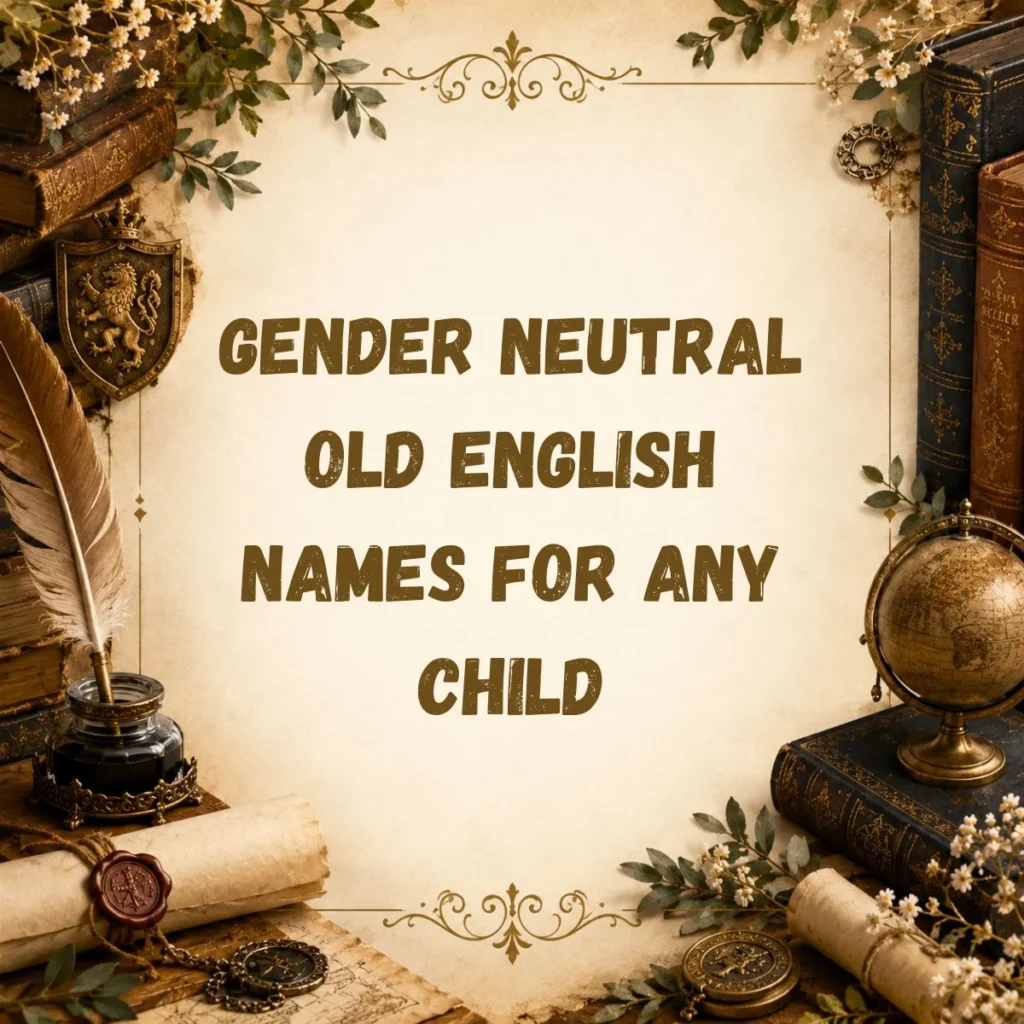 Gender Neutral Old English Names for Any Child