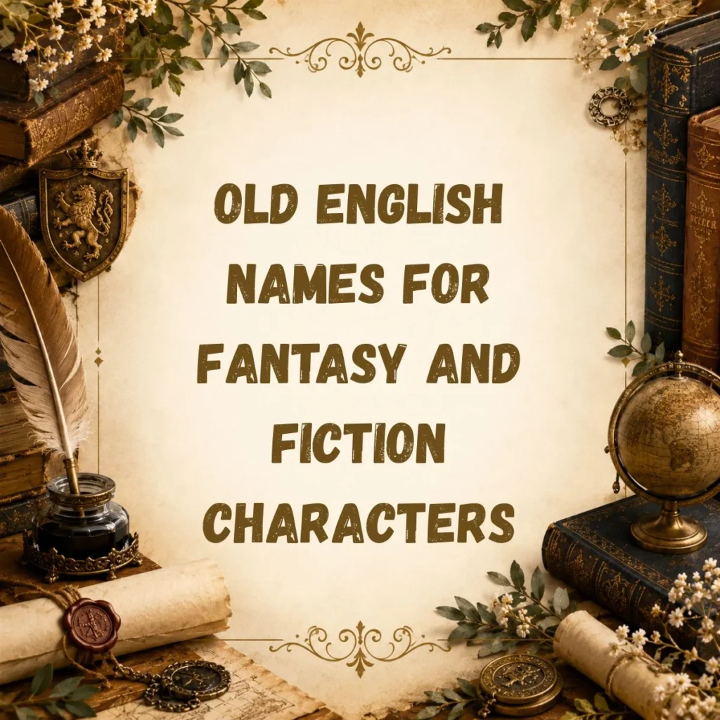 Old English Names for Fantasy and Fiction Characters