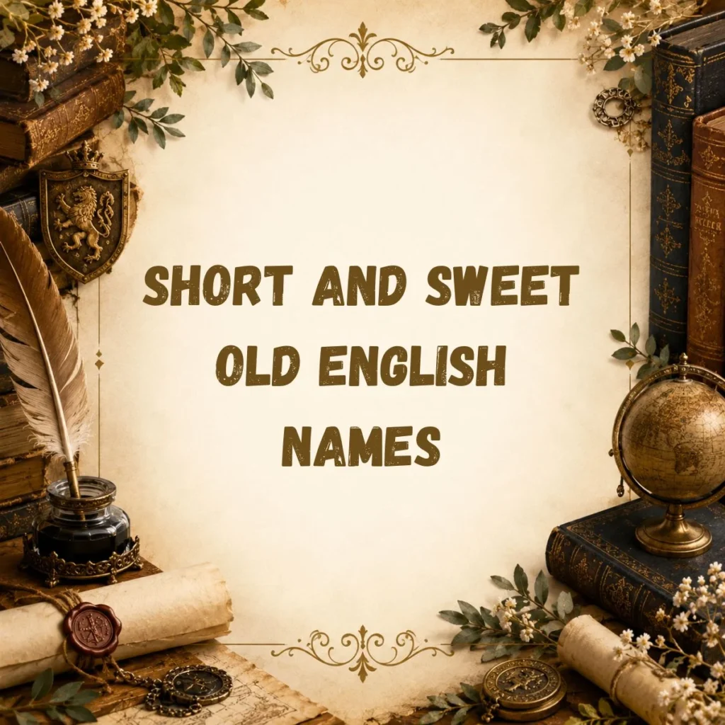 Short and Sweet Old English Names