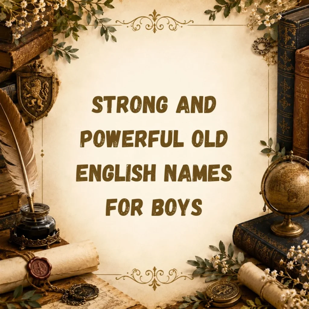 Strong and Powerful Old English Names for Boys