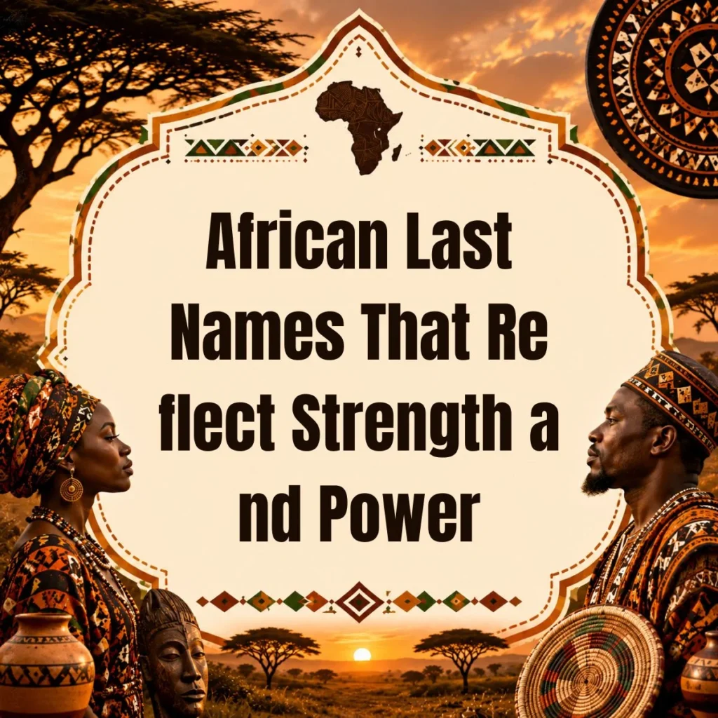 African Last Names That Reflect Strength and Power