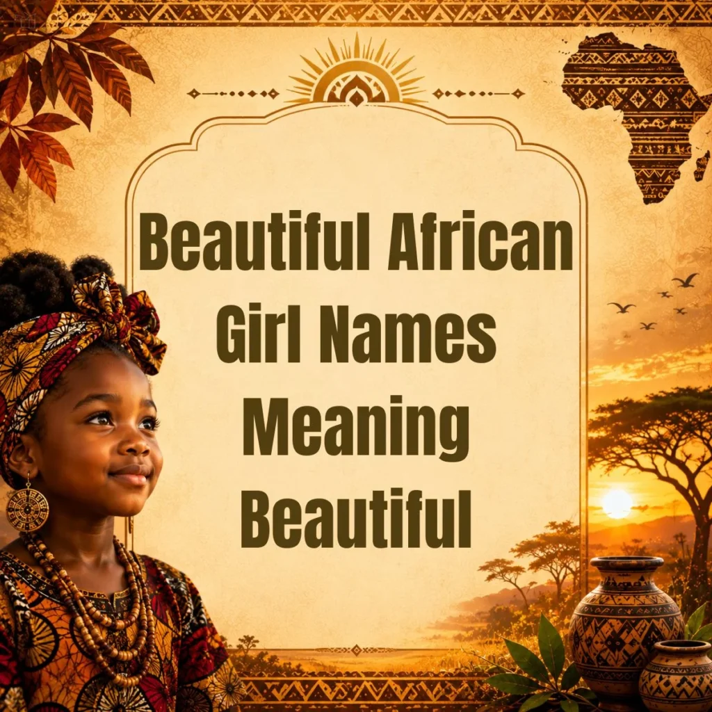 Beautiful African Girl Names Meaning Beautiful