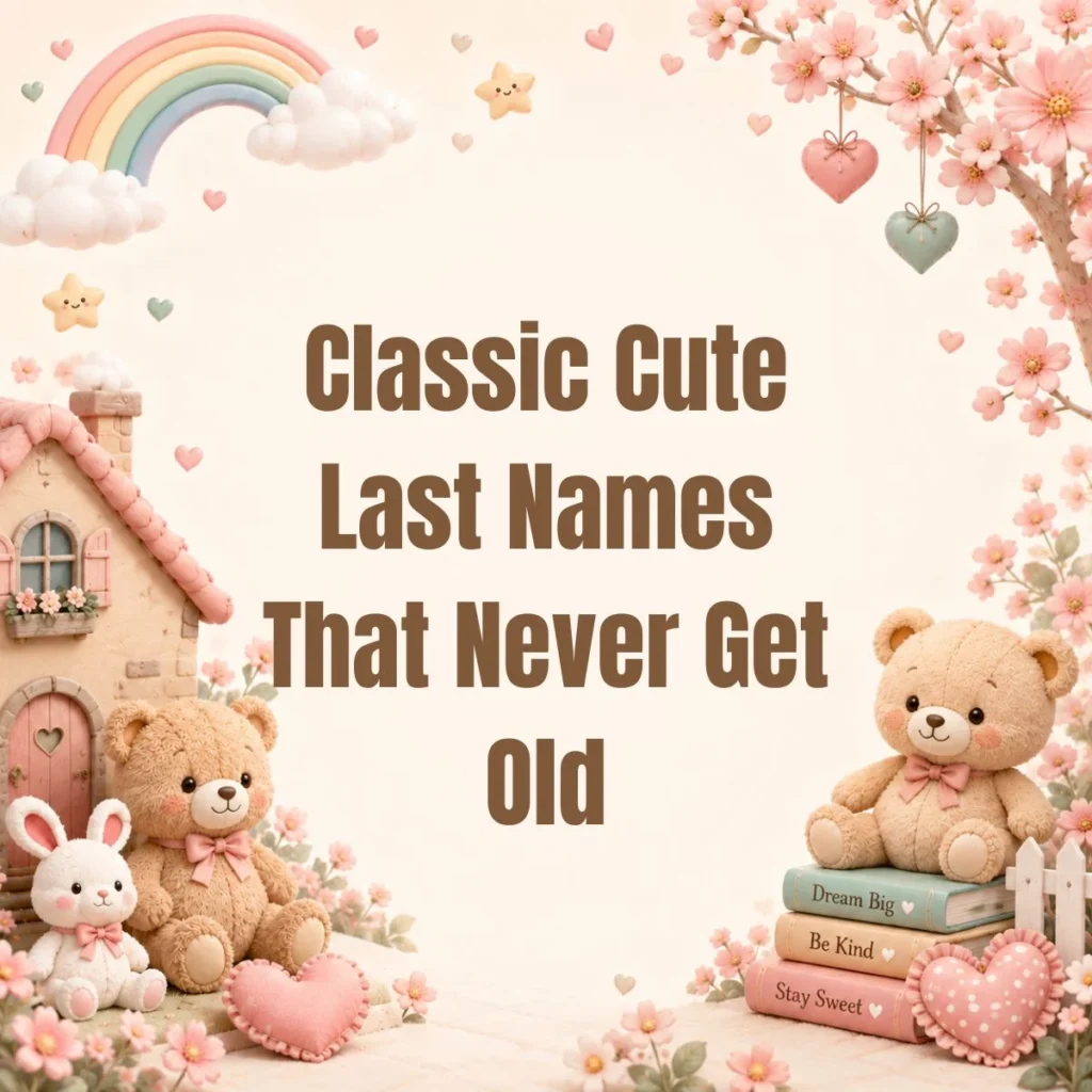 Classic Cute Last Names That Never Get Old