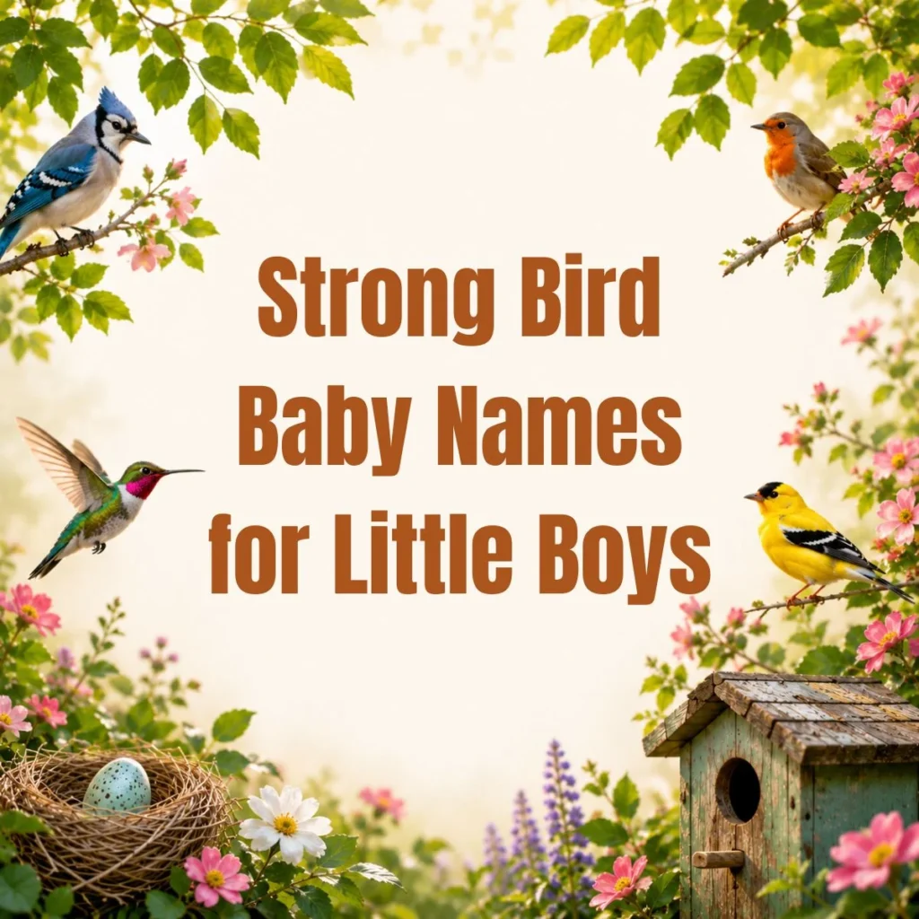 Strong Bird Baby Names for Little Boys