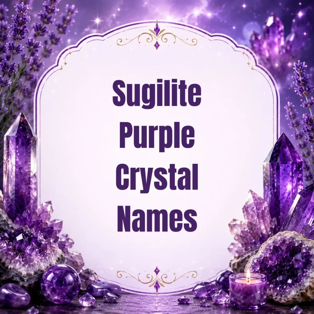 Sugilite Purple Crystal Names
