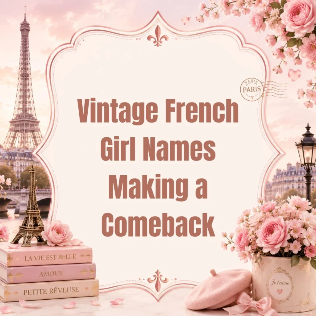 Vintage French Girl Names Making a Comeback