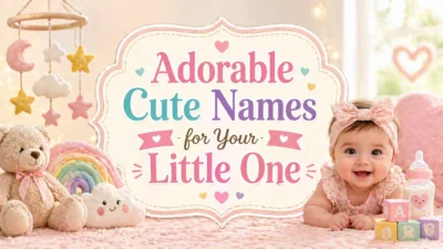 Adorable Cute Names for Your Little One