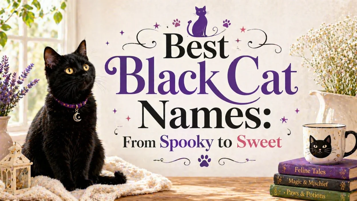 Best Black Cat Names: From Spooky to Sweet