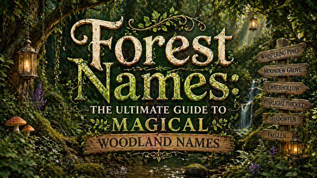 Forest Names The Ultimate Guide to Magical Woodland Names