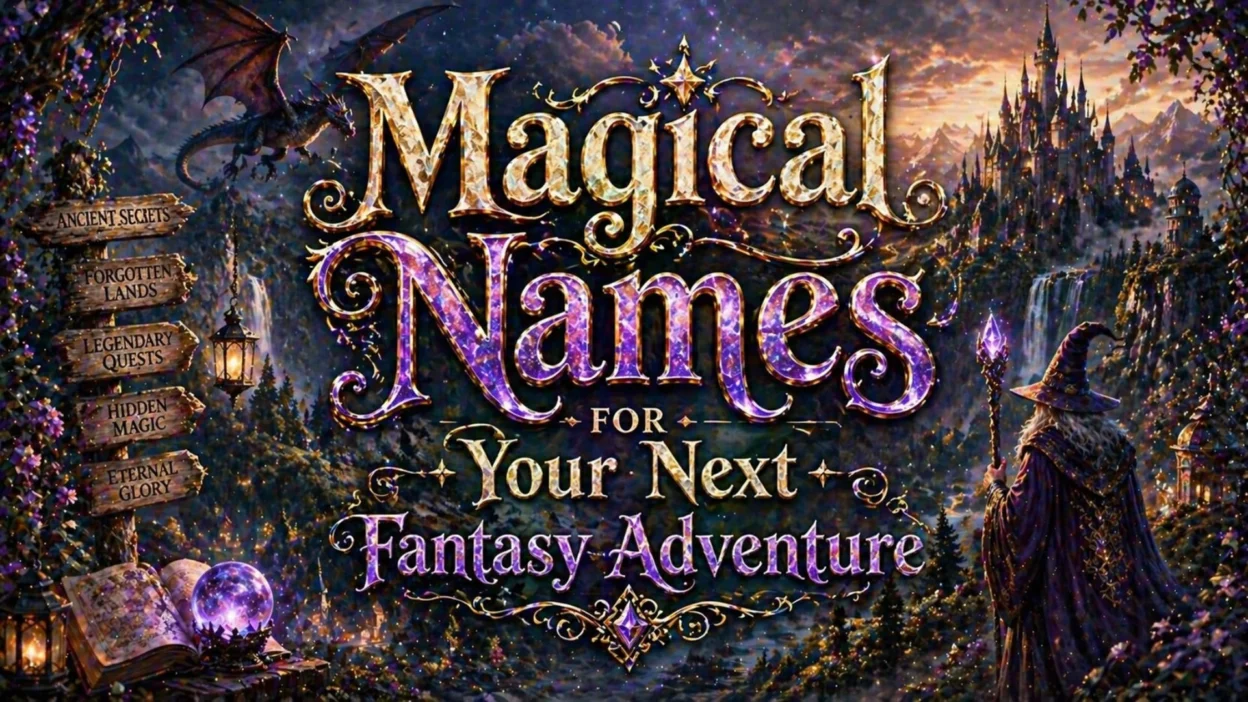 Magical Names for Your Next Fantasy Adventure