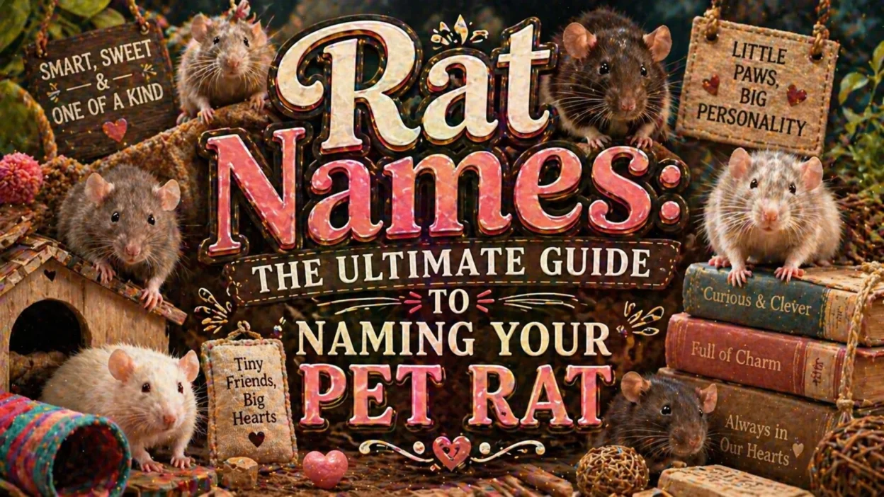 Rat Names The Ultimate Guide to Naming Your Pet Rat
