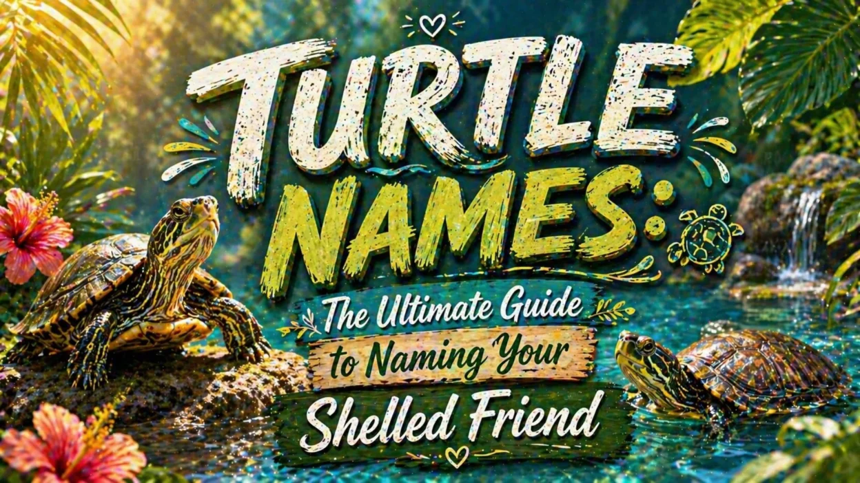 Turtle Names The Ultimate Guide to Naming Your Shelled Friend