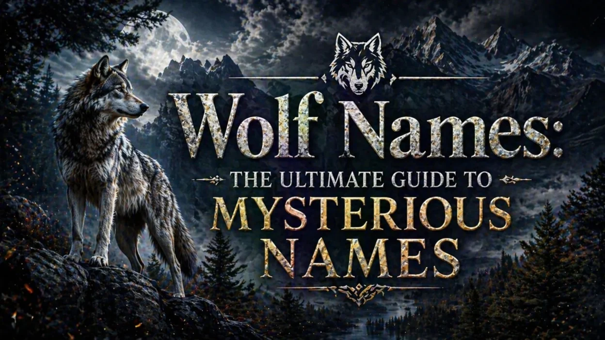 Wolf Names The Ultimate Guide to Mysterious Names