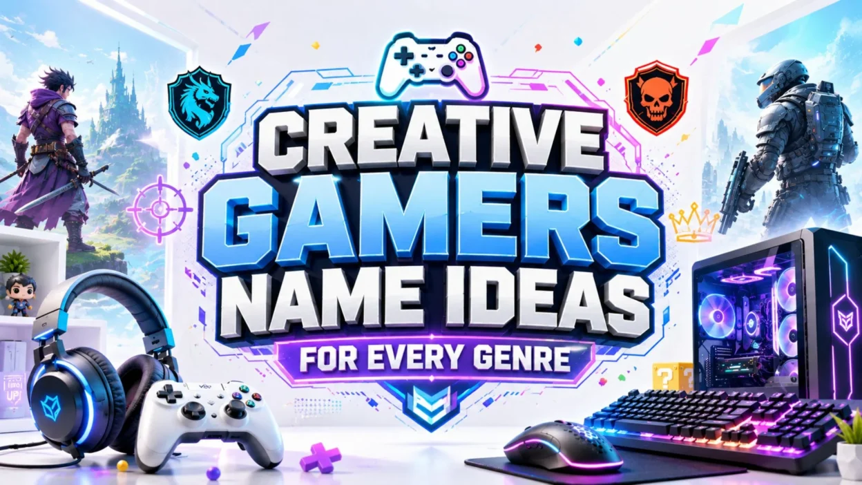 Creative Gamers Name Ideas for Every Genre