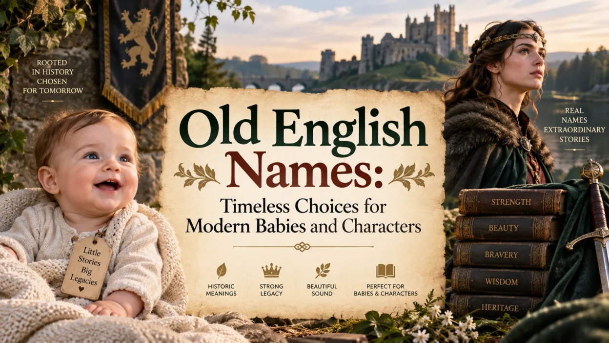 Old English Names Timeless Choices for Babies and Characters