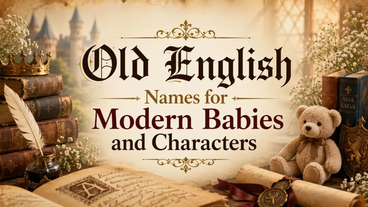 Old English Names for Modern Babies and Characters