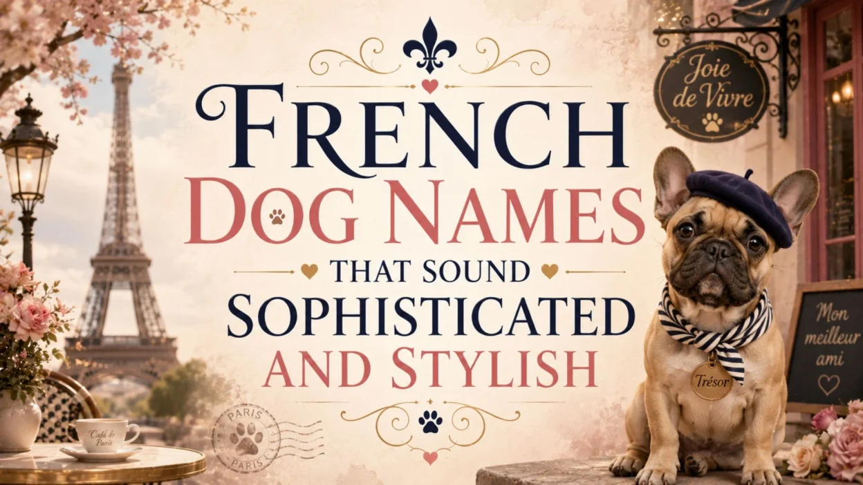 French Dog Names That Sound Sophisticated and Stylish