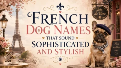 French Dog Names That Sound Sophisticated and Stylish