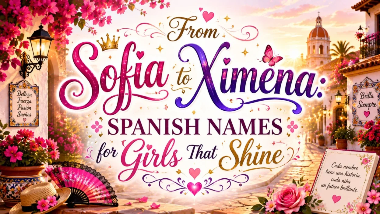 From Sofia to Ximena Spanish Names for Girls That Shine