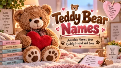 Teddy Bear Names Adorable Names Your Cuddly Friend Will Love