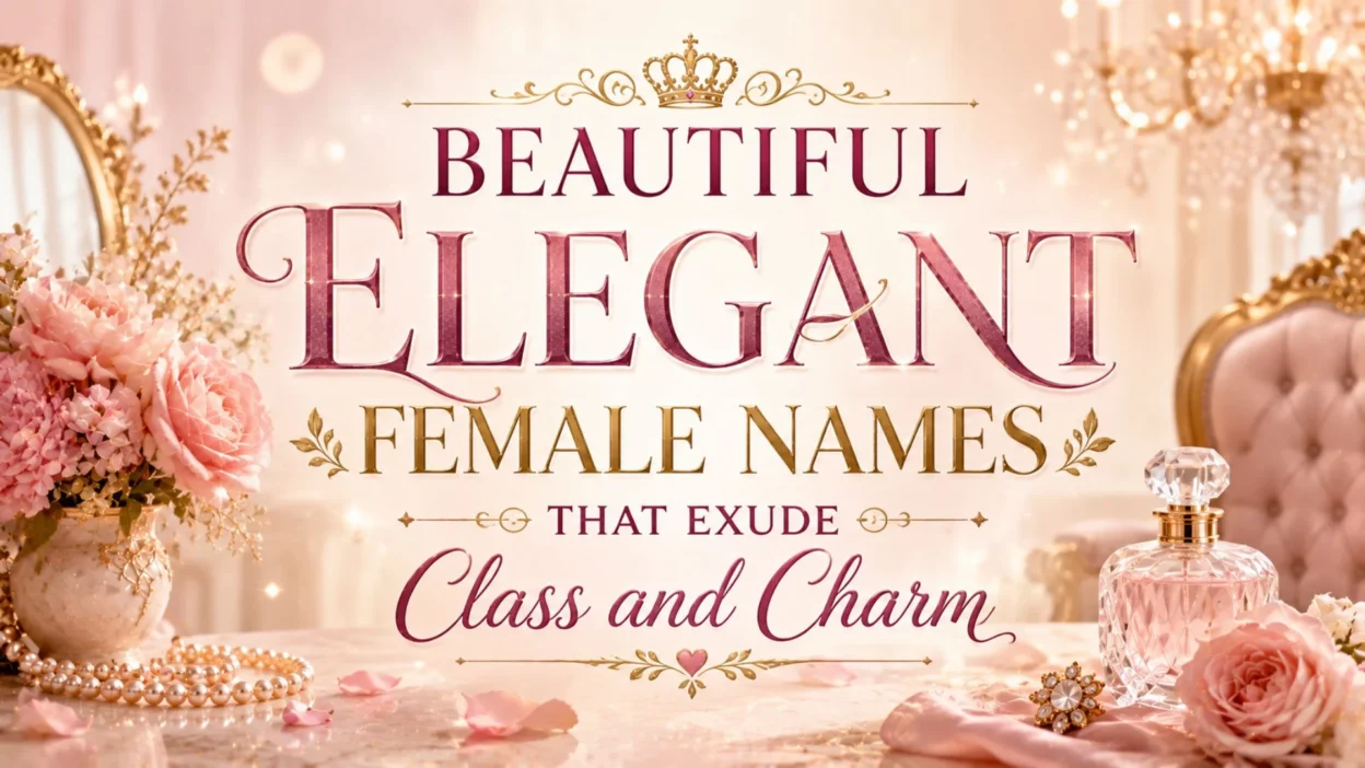 Beautiful Elegant Female Names That Exude Class and Charm