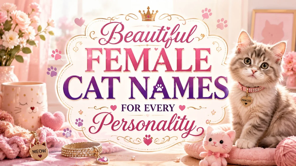 Beautiful Female Cat Names for Every Personality