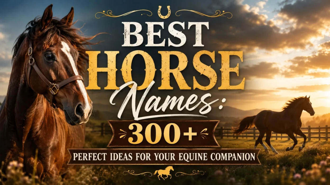 Best Horse Names 300+ Perfect Ideas for Your Equine Companion