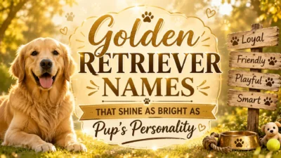Golden Retriever Names That Shine as Bright as Pup's Personality