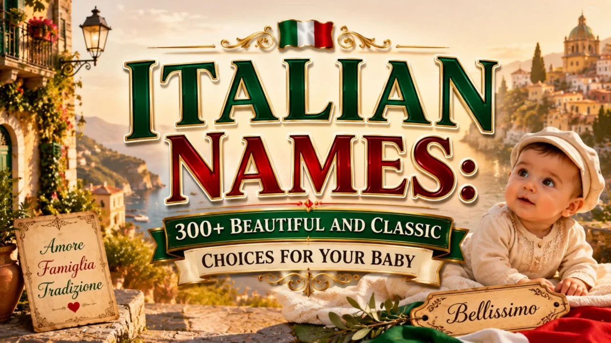 Italian Names 300+ Beautiful and Classic Choices for Your Baby