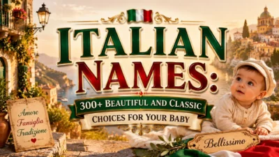 Italian Names 300+ Beautiful and Classic Choices for Your Baby