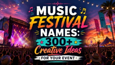 Music Festival Names 300+ Creative Ideas for Your Event