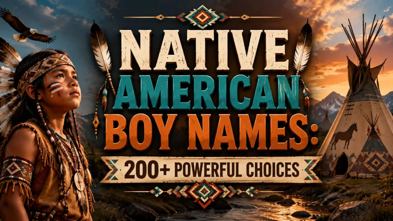 Native American Boy Names 200+ Powerful Choices